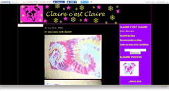Desktop Screenshot of clairecestclaire.canalblog.com