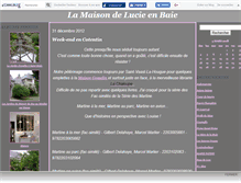 Tablet Screenshot of lamaisondelucie.canalblog.com