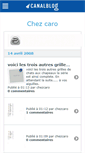 Mobile Screenshot of chezcaro.canalblog.com