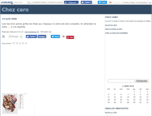 Tablet Screenshot of chezcaro.canalblog.com