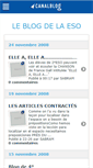 Mobile Screenshot of blogesofrance.canalblog.com