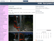 Tablet Screenshot of bomaequipements.canalblog.com