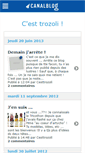 Mobile Screenshot of cesttrozoli.canalblog.com