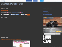 Tablet Screenshot of desolepourtout.canalblog.com