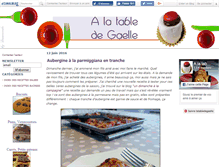Tablet Screenshot of cuisinedegaelle.canalblog.com