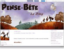 Tablet Screenshot of groupepensebete.canalblog.com