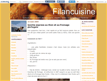 Tablet Screenshot of cuistofilandrune.canalblog.com