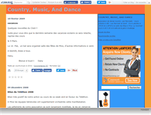 Tablet Screenshot of countrymusic.canalblog.com
