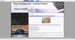 Desktop Screenshot of conseilfinance.canalblog.com