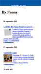 Mobile Screenshot of byfanny.canalblog.com