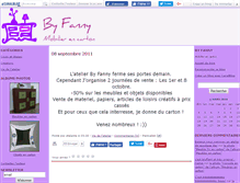 Tablet Screenshot of byfanny.canalblog.com