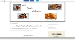 Desktop Screenshot of cookingtime.canalblog.com