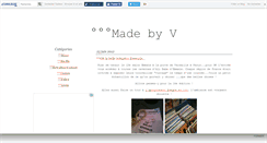 Desktop Screenshot of madebyv.canalblog.com
