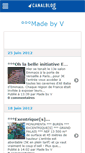 Mobile Screenshot of madebyv.canalblog.com