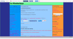 Desktop Screenshot of leriedacteur.canalblog.com