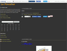 Tablet Screenshot of lepincelier.canalblog.com