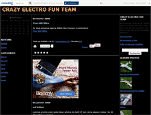 Tablet Screenshot of crazyelectrofun.canalblog.com