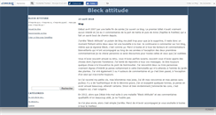 Desktop Screenshot of bleckattitude.canalblog.com