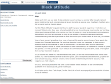 Tablet Screenshot of bleckattitude.canalblog.com