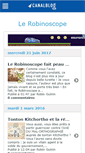 Mobile Screenshot of lerobinoscope.canalblog.com