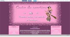 Desktop Screenshot of coeurdesorciere.canalblog.com