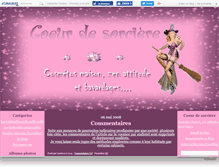 Tablet Screenshot of coeurdesorciere.canalblog.com