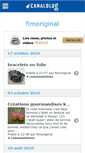 Mobile Screenshot of fimoriginal.canalblog.com