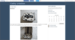 Desktop Screenshot of cathycreation.canalblog.com