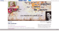 Desktop Screenshot of camilledart.canalblog.com