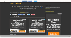 Desktop Screenshot of marysfimo.canalblog.com