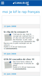 Mobile Screenshot of kiflerapfrancais.canalblog.com