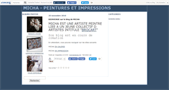 Desktop Screenshot of peinturesmicha.canalblog.com