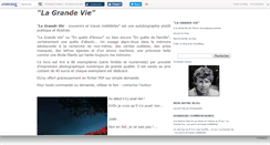 Desktop Screenshot of lagrandevie.canalblog.com