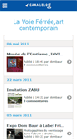 Mobile Screenshot of lavoieferree.canalblog.com