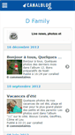 Mobile Screenshot of dfamily.canalblog.com