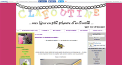 Desktop Screenshot of clafoutine.canalblog.com