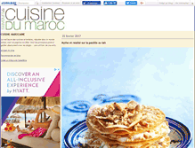 Tablet Screenshot of cuisinemarocaine.canalblog.com