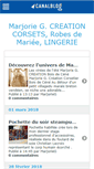 Mobile Screenshot of marjorieg.canalblog.com