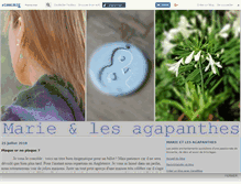 Tablet Screenshot of marieagapanthe.canalblog.com
