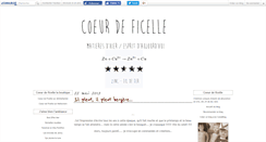 Desktop Screenshot of coeurdeficelle.canalblog.com