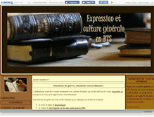 Tablet Screenshot of expressionbts.canalblog.com