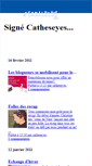 Mobile Screenshot of catheseyes.canalblog.com