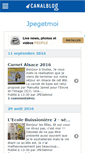 Mobile Screenshot of jpegetmoi.canalblog.com