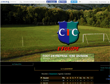 Tablet Screenshot of cicfootcorpo.canalblog.com