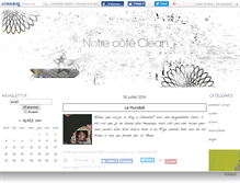 Tablet Screenshot of coteclean.canalblog.com