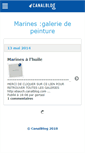 Mobile Screenshot of marines.canalblog.com