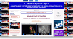 Desktop Screenshot of juanfranceclips.canalblog.com