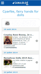 Mobile Screenshot of cparfee4dolls.canalblog.com
