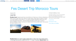 Desktop Screenshot of fesdeserttrips.canalblog.com