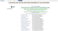 Desktop Screenshot of catillonsambre.canalblog.com